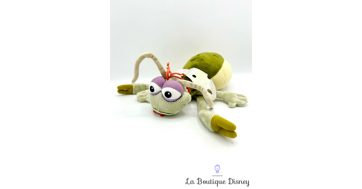 Peluche Ray luciole La princesse et la grenouille Disney insecte vert